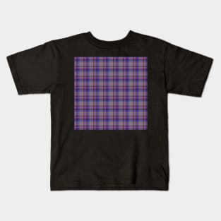 Plaid by Suzy Hager          History Supreme Collection Kids T-Shirt